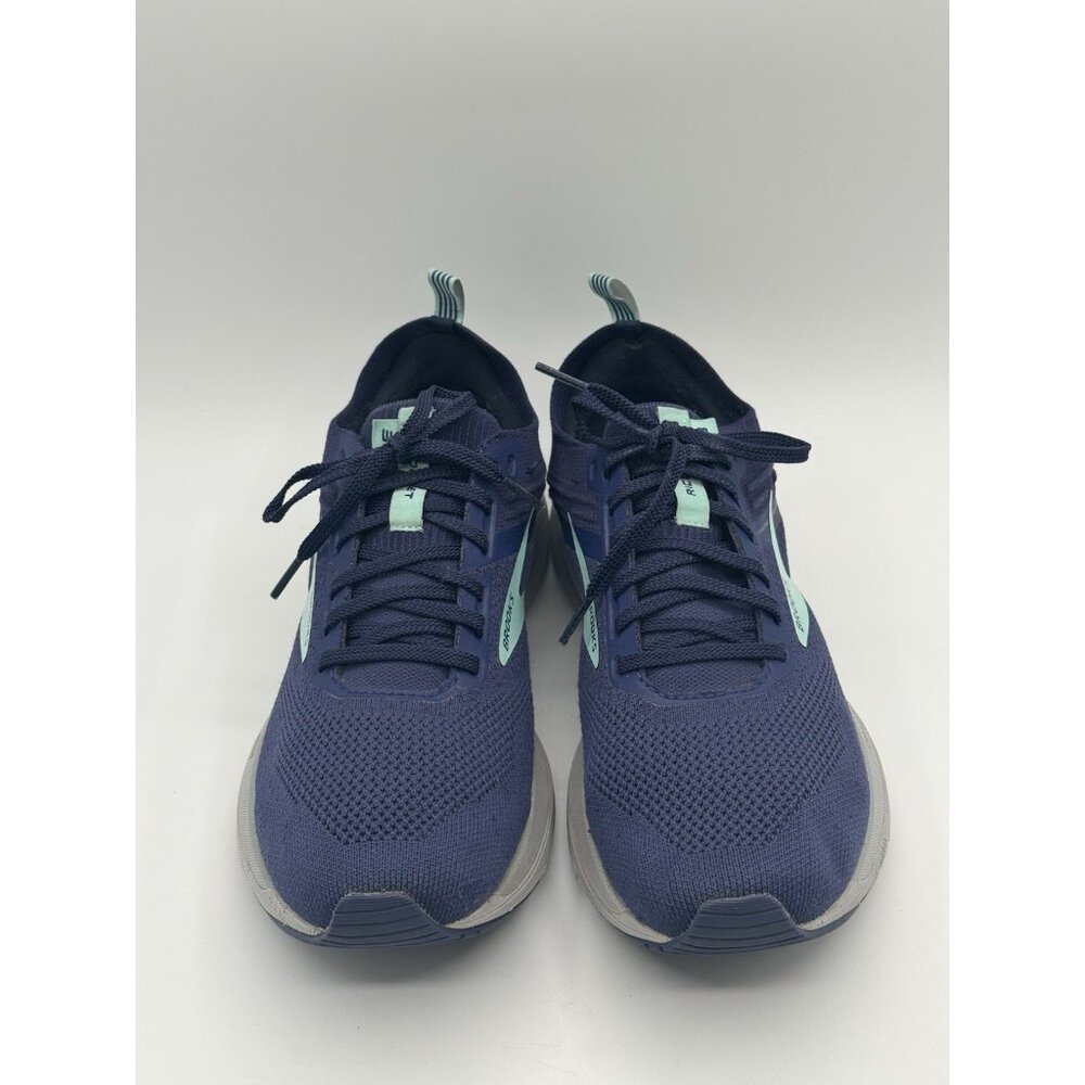 Brooks Ricochet 3 Womens Size 11 Blue Gray Walking Running Shoes Sneakers - Picture 2 of 16